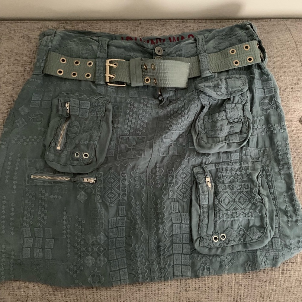 JOHNNY WAS Cargo Skirt